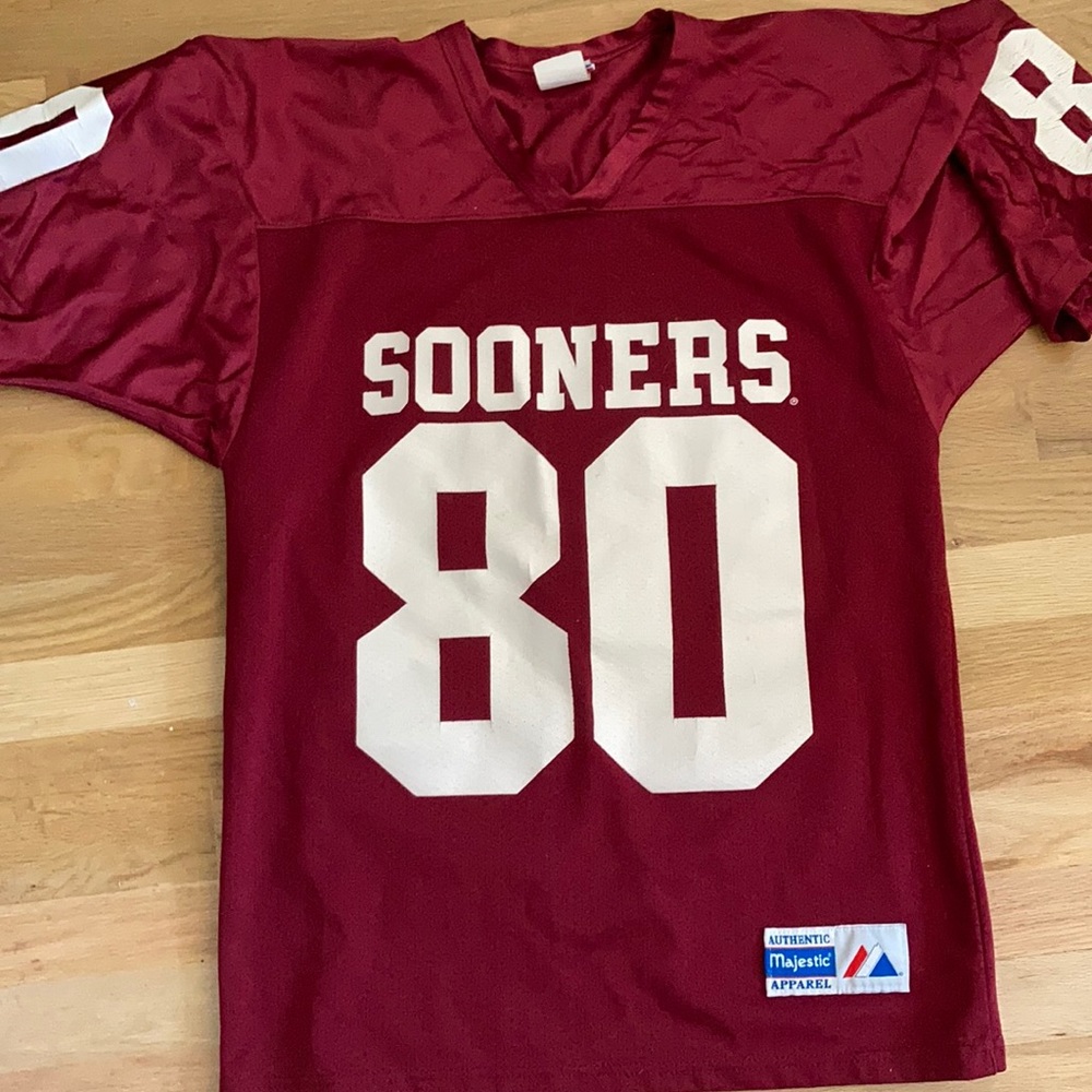 Vintage Oklahoma Sooners Jersey #80